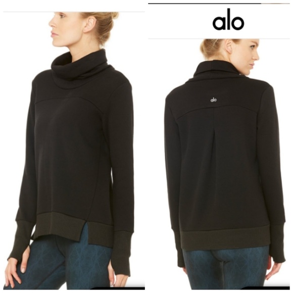 ALO Yoga Sweaters - ALO Yoga | Cotton Turtleneck Mockneck Sweater S